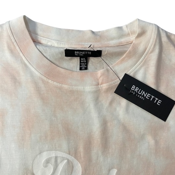 Brunette The Label Short Sleeve Box Tee - Babes Supporting Babes - Picture 2 of 6